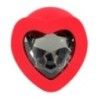 Plug Anale silicone rosso large Plug Anale silicone rosso large
