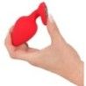 Plug Anale silicone rosso large Plug Anale silicone rosso large