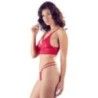 Completo sexy intimo in pizzo rosso Cottelli Completo sexy intimo in pizzo rosso Cottelli