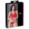 Completo sexy intimo in pizzo rosso Cottelli Completo sexy intimo in pizzo rosso Cottelli