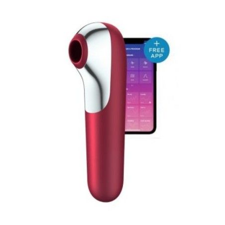 Succhia Clitoride Satisfyer Dual Love rosso