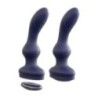 Vibratore anale a sfere da muro silicone blu Vibratore anale a sfere da muro silicone blu