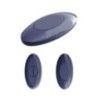 Vibratore anale a sfere da muro silicone blu Vibratore anale a sfere da muro silicone blu