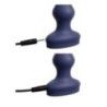 Vibratore anale a sfere da muro silicone blu Vibratore anale a sfere da muro silicone blu