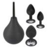 Kit 3 plug anali + Doccia intima silicone Kit 3 plug anali + Doccia intima silicone