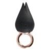 Stimolatore unisex da dito in silicone nero Stimolatore unisex da dito in silicone nero