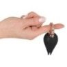 Stimolatore unisex da dito in silicone nero Stimolatore unisex da dito in silicone nero
