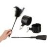 Cuscino gonfiabile + manette + 2 frustini Cuscino gonfiabile + manette + 2 frustini
