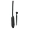 Dilatatore uretrale in silicone vibrante nero Dilatatore uretrale in silicone vibrante nero
