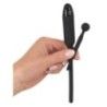 Dilatatore uretrale in silicone vibrante nero Dilatatore uretrale in silicone vibrante nero