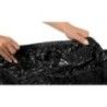 Telo Matrimoniale laccato angolare nero Telo Matrimoniale laccato angolare nero