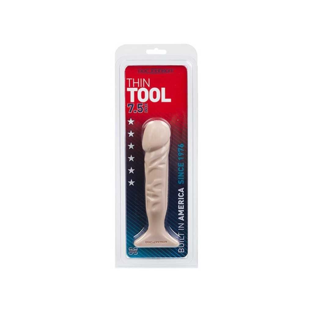 Fallo Anale realistico thin thik tool white ass dildo