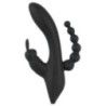 Vibratore Rabbit tarzan nero 20,8 cm Vibratore Rabbit tarzan nero 20,8 cm