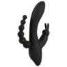 Vibratore Rabbit tarzan nero 20,8 cm Vibratore Rabbit tarzan nero 20,8 cm