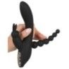 Vibratore Rabbit tarzan nero 20,8 cm Vibratore Rabbit tarzan nero 20,8 cm