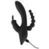 Vibratore Rabbit tarzan nero 20,8 cm Vibratore Rabbit tarzan nero 20,8 cm