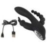Vibratore Rabbit tarzan nero 20,8 cm Vibratore Rabbit tarzan nero 20,8 cm