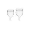 Coppette Mestruali Feel Secure Satisfyer 2 pz Coppette Mestruali Feel Secure Satisfyer 2 pz