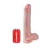 Maxi Dildo realistico ventosa 33 cm chiaro