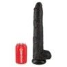 Maxi Dildo realistico ventosa 36 cm nero Maxi Dildo realistico ventosa 36 cm nero