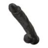 Maxi Dildo realistico ventosa 36 cm nero Maxi Dildo realistico ventosa 36 cm nero