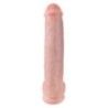 Maxi Dildo realistico ventosa 38 cm chiaro Maxi Dildo realistico ventosa 38 cm chiaro