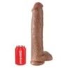 Maxi Dildo realistico ventosa 38 cm mulatto Maxi Dildo realistico ventosa 38 cm mulatto