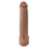 Maxi Dildo realistico ventosa 38 cm mulatto Maxi Dildo realistico ventosa 38 cm mulatto