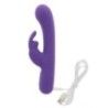 Vibratore rabbit in silicone ricaricabile Vibratore rabbit in silicone ricaricabile