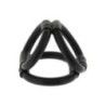 Anello fallico Tri Ring Cock Cage nero Anello fallico Tri Ring Cock Cage nero