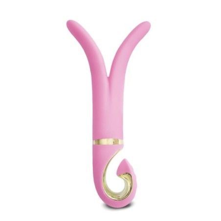 Vibratore doppio in silicone Gvibe 3 rosa