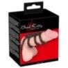 Set 4 anelli pene collegati grigio fumo Set 4 anelli pene collegati grigio fumo