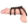 Set 4 anelli pene collegati grigio fumo Set 4 anelli pene collegati grigio fumo