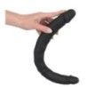 Dildo doppio realistico Double nero 40 cm Dildo doppio realistico Double nero 40 cm