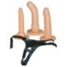 Perizoma regolabile con 3 dildo strapon Perizoma regolabile con 3 dildo strapon