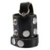 Anello fallico con divisorio testicoli nero Anello fallico con divisorio testicoli nero