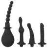Doccia intima silicone con 4 accessori Doccia intima silicone con 4 accessori