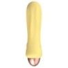 Vibratore vaginale silicone giallo Cuties 2.0 Vibratore vaginale silicone giallo Cuties 2.0