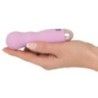 Mini vibratore rosa con scanalature Cuties Mini vibratore rosa con scanalature Cuties