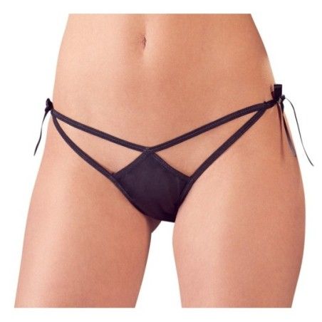 Slip sexy in pizzo e lacci nero