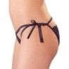Slip sexy in pizzo e lacci nero Slip sexy in pizzo e lacci nero