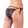 Slip sexy in pizzo e lacci nero Slip sexy in pizzo e lacci nero