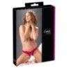 Perizoma sexy con perle stimolanti rosso Perizoma sexy con perle stimolanti rosso