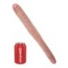 Fallo realistico doppio king cock 16 tapered double dildo flesh Fallo realistico doppio king cock 16 tapered double dildo flesh