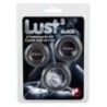 kit 3 pz anelli pene ritardante Lust Cock kit 3 pz anelli pene ritardante Lust Cock