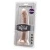Dildo vibrante telecomando a filo 20,5 cm Dildo vibrante telecomando a filo 20,5 cm