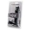 Fallo realistico 18 cm nero Get real Fallo realistico 18 cm nero Get real
