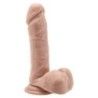 Fallo realistico 18 cm pelle chiara Get real