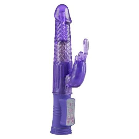 Vibratore rabbit viola Happy Hugging Bunny