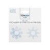 Anelli pene Stretchy stimolanti 2 pz azzurri Anelli pene Stretchy stimolanti 2 pz azzurri